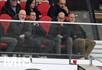 04.04.2026, Fussball 1. Bundesliga 2025/2026, 28.Spieltag, VfB Stuttgart - Borussia Dortmund, in der MHP-Arena Stuttgart, Matthias Sammer, Lars Ricken, Carsten Cramer und Geschäftsführer Hans-Joachim Watzke (alle, Borussia Dortmund) 
 

