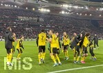04.04.2026, Fussball 1. Bundesliga 2025/2026, 28.Spieltag, VfB Stuttgart - Borussia Dortmund, in der MHP-Arena Stuttgart, Die Dortmunder tanzen zum Schluss
 

