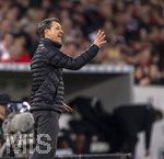 04.04.2026, Fussball 1. Bundesliga 2025/2026, 28.Spieltag, VfB Stuttgart - Borussia Dortmund, in der MHP-Arena Stuttgart, Trainer Niko Kovac (Borussia Dortmund) in Rage 