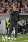 04.04.2026, Fussball 1. Bundesliga 2025/2026, 28.Spieltag, VfB Stuttgart - Borussia Dortmund, in der MHP-Arena Stuttgart, Trainer Niko Kovac (Borussia Dortmund) nachdenklich 