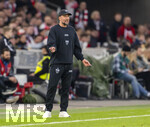 04.04.2026, Fussball 1. Bundesliga 2025/2026, 28.Spieltag, VfB Stuttgart - Borussia Dortmund, in der MHP-Arena Stuttgart, Trainer Sebastian Hoeneß (Stuttgart) 