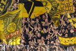 04.04.2026, Fussball 1. Bundesliga 2025/2026, 28.Spieltag, VfB Stuttgart - Borussia Dortmund, in der MHP-Arena Stuttgart, Fans Dortmund