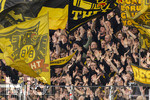 04.04.2026, Fussball 1. Bundesliga 2025/2026, 28.Spieltag, VfB Stuttgart - Borussia Dortmund, in der MHP-Arena Stuttgart, Fans Dortmund