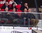 04.04.2026, Fussball 1. Bundesliga 2025/2026, 28.Spieltag, VfB Stuttgart - Borussia Dortmund, in der MHP-Arena Stuttgart, Vereinsführung der Dortmunder mit , Matthias Sammer, Lars Ricken, Geschäftsführer Carsten Cramer, Geschäftsführer Hans-Joachim Watzke (Borussia Dortmund),  