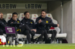 04.04.2026, Fussball 1. Bundesliga 2025/2026, 28.Spieltag, VfB Stuttgart - Borussia Dortmund, in der MHP-Arena Stuttgart, re: Co-Trainer Robert Kovac (Dortmund)