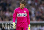 04.04.2026, Fussball 1. Bundesliga 2025/2026, 28.Spieltag, VfB Stuttgart - Borussia Dortmund, in der MHP-Arena Stuttgart, Torwart Alexander Nübel (Stuttgart) nachdenklich 