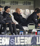 04.04.2026, Fussball 1. Bundesliga 2025/2026, 28.Spieltag, VfB Stuttgart - Borussia Dortmund, in der MHP-Arena Stuttgart, Sportdirektor Ole Book (Borussia Dortmund) nachdenklich 