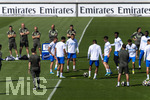 06.04.2026,  Fussball UEFA Championsleague 2025/2026: Vor dem Viertelfinale, Real Madrid - FC Bayern München, Am Vortag des Spieles Trainingsession Real Madrid in Madrid (Spanien), Franco Mastantuono (Real Madrid), Aurelien Tchouameni (Real Madrid) 
