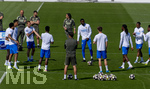 06.04.2026,  Fussball UEFA Championsleague 2025/2026: Vor dem Viertelfinale, Real Madrid - FC Bayern München, Am Vortag des Spieles Trainingsession Real Madrid in Madrid (Spanien), Jude Bellingham (Real Madrid), Franco Mastantuono (Real Madrid), Antonio Rüdiger (Real Madrid), Eduardo Camavinga (Real Madrid), David Alaba (Real Madrid), 
