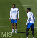 06.04.2026,  Fussball UEFA Championsleague 2025/2026: Vor dem Viertelfinale, Real Madrid - FC Bayern München, Am Vortag des Spieles Trainingsession Real Madrid in Madrid (Spanien), David Alaba (Real Madrid) nachdenklich 
