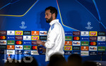 06.04.2026,  Fussball UEFA Championsleague 2025/2026: Vor dem Viertelfinale, Real Madrid - FC Bayern München, Am Vortag des Spieles die Pressekonferenz von Real Madrid in Madrid (Spanien),  Trainer Alvaro Arbeloa (Real Madrid) 
  
