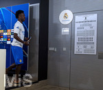 06.04.2026,  Fussball UEFA Championsleague 2025/2026: Vor dem Viertelfinale, Real Madrid - FC Bayern München, Am Vortag des Spieles die Pressekonferenz von Real Madrid in Madrid (Spanien),  Vinicius Junior (Real Madrid) 
  
