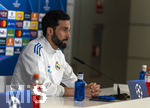 06.04.2026,  Fussball UEFA Championsleague 2025/2026: Vor dem Viertelfinale, Real Madrid - FC Bayern München, Am Vortag des Spieles die Pressekonferenz von Real Madrid in Madrid (Spanien),  Trainer Alvaro Arbeloa (Real Madrid) 
  
