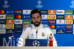 06.04.2026,  Fussball UEFA Championsleague 2025/2026: Vor dem Viertelfinale, Real Madrid - FC Bayern München, Am Vortag des Spieles die Pressekonferenz von Real Madrid in Madrid (Spanien),  Trainer Alvaro Arbeloa (Real Madrid) 
  
