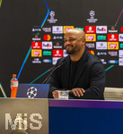 06.04.2026,  Fussball UEFA Championsleague 2025/2026: Vor dem Viertelfinale, Real Madrid - FC Bayern München, Am Vortag des Spieles die Pressekonferenz des FC Bayern in Madrid, Trainer Vincent Kompany (FC Bayern München) 