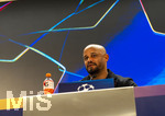 06.04.2026,  Fussball UEFA Championsleague 2025/2026: Vor dem Viertelfinale, Real Madrid - FC Bayern München, Am Vortag des Spieles die Pressekonferenz des FC Bayern in Madrid, Trainer Vincent Kompany (FC Bayern München) 