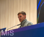 06.04.2026,  Fussball UEFA Championsleague 2025/2026: Vor dem Viertelfinale, Real Madrid - FC Bayern München, Am Vortag des Spieles die Pressekonferenz des FC Bayern in Madrid, Joshua Kimmich (Deutschland) 