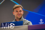 06.04.2026,  Fussball UEFA Championsleague 2025/2026: Vor dem Viertelfinale, Real Madrid - FC Bayern München, Am Vortag des Spieles die Pressekonferenz des FC Bayern in Madrid, Joshua Kimmich (Deutschland) 