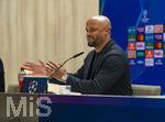 06.04.2026,  Fussball UEFA Championsleague 2025/2026: Vor dem Viertelfinale, Real Madrid - FC Bayern München, Am Vortag des Spieles die Pressekonferenz des FC Bayern in Madrid, Trainer Vincent Kompany (FC Bayern München) 