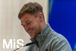 06.04.2026,  Fussball UEFA Championsleague 2025/2026: Vor dem Viertelfinale, Real Madrid - FC Bayern München, Am Vortag des Spieles die Pressekonferenz des FC Bayern in Madrid, Joshua Kimmich (Deutschland) 