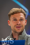 06.04.2026,  Fussball UEFA Championsleague 2025/2026: Vor dem Viertelfinale, Real Madrid - FC Bayern München, Am Vortag des Spieles die Pressekonferenz des FC Bayern in Madrid, Joshua Kimmich (Deutschland) 