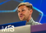 06.04.2026,  Fussball UEFA Championsleague 2025/2026: Vor dem Viertelfinale, Real Madrid - FC Bayern München, Am Vortag des Spieles die Pressekonferenz des FC Bayern in Madrid, Joshua Kimmich (Deutschland) 