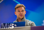06.04.2026,  Fussball UEFA Championsleague 2025/2026: Vor dem Viertelfinale, Real Madrid - FC Bayern München, Am Vortag des Spieles die Pressekonferenz des FC Bayern in Madrid, Joshua Kimmich (Deutschland) 