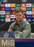 06.04.2026,  Fussball UEFA Championsleague 2025/2026: Vor dem Viertelfinale, Real Madrid - FC Bayern München, Am Vortag des Spieles die Pressekonferenz des FC Bayern in Madrid, Joshua Kimmich (Deutschland) 