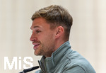 06.04.2026,  Fussball UEFA Championsleague 2025/2026: Vor dem Viertelfinale, Real Madrid - FC Bayern München, Am Vortag des Spieles die Pressekonferenz des FC Bayern in Madrid, Joshua Kimmich (Deutschland) 
