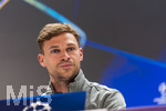 06.04.2026,  Fussball UEFA Championsleague 2025/2026: Vor dem Viertelfinale, Real Madrid - FC Bayern München, Am Vortag des Spieles die Pressekonferenz des FC Bayern in Madrid, Joshua Kimmich (Deutschland) 