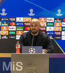06.04.2026,  Fussball UEFA Championsleague 2025/2026: Vor dem Viertelfinale, Real Madrid - FC Bayern München, Am Vortag des Spieles die Pressekonferenz des FC Bayern in Madrid, Trainer Vincent Kompany (FC Bayern München) 