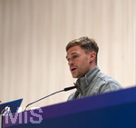 06.04.2026,  Fussball UEFA Championsleague 2025/2026: Vor dem Viertelfinale, Real Madrid - FC Bayern München, Am Vortag des Spieles die Pressekonferenz des FC Bayern in Madrid, Joshua Kimmich (Deutschland) 
