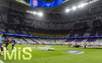 07.04.2026, Fussball UEFA Championsleague 2025/2026: Viertelfinale, Real Madrid - FC Bayern München, im Estadio Bernabeu in Madrid (Spanien),  Stadionübersicht, Totale, Übersicht, Vogelperspektive, Innenansicht,  
   
