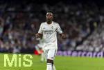 07.04.2026, Fussball UEFA Championsleague 2025/2026: Viertelfinale, Real Madrid - FC Bayern München, im Estadio Bernabeu in Madrid (Spanien),  Vinicius Junior (Real Madrid) unzufrieden.
  
