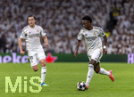 07.04.2026, Fussball UEFA Championsleague 2025/2026: Viertelfinale, Real Madrid - FC Bayern München, im Estadio Bernabeu in Madrid (Spanien),  re: Vinicius Junior (Real Madrid) 
  
