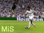 07.04.2026, Fussball UEFA Championsleague 2025/2026: Viertelfinale, Real Madrid - FC Bayern München, im Estadio Bernabeu in Madrid (Spanien),  Vinicius Junior (Real Madrid) 
  

