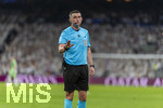 07.04.2026, Fussball UEFA Championsleague 2025/2026: Viertelfinale, Real Madrid - FC Bayern München, im Estadio Bernabeu in Madrid (Spanien),  Schiedsrichter Michael Oliver (ENG) 
  
