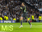 07.04.2026, Fussball UEFA Championsleague 2025/2026: Viertelfinale, Real Madrid - FC Bayern München, im Estadio Bernabeu in Madrid (Spanien),  Torwart Manuel Neuer (FC Bayern München) Torjubel 
  
