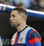 07.04.2026, Fussball UEFA Championsleague 2025/2026: Viertelfinale, Real Madrid - FC Bayern München, im Estadio Bernabeu in Madrid (Spanien),  Raphael Guerreiro (FC Bayern München) nachdenklich 
  
