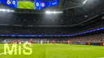 07.04.2026, Fussball UEFA Championsleague 2025/2026: Viertelfinale, Real Madrid - FC Bayern München, im Estadio Bernabeu in Madrid (Spanien),  Stadionübersicht, Totale, Übersicht, Vogelperspektive, Innenansicht,  
  
