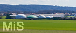08.04.2026, Landwirtschaft, Bad Wörishofen im Allgäu. Biogas-Landwirtschaft bei Bad Wörishofen.
