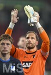 10.04.2026, Fussball 1. Bundesliga 2025/2026, 29.Spieltag, FC Augsburg - TSG 1899 Hoffenheim, in der WWK-Arena Augsburg. Torwart Oliver Baumann (TSG 1899 Hoffenheim) 
 

