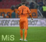10.04.2026, Fussball 1. Bundesliga 2025/2026, 29.Spieltag, FC Augsburg - TSG 1899 Hoffenheim, in der WWK-Arena Augsburg. Torwart Oliver Baumann (TSG 1899 Hoffenheim) 
 

