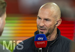 10.04.2026, Fussball 1. Bundesliga 2025/2026, 29.Spieltag, FC Augsburg - TSG 1899 Hoffenheim, in der WWK-Arena Augsburg. Trainer Christian Ilzer (Hoffenheim) beimj SKY-Sport Interview 