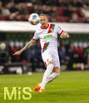 10.04.2026, Fussball 1. Bundesliga 2025/2026, 29.Spieltag, FC Augsburg - TSG 1899 Hoffenheim, in der WWK-Arena Augsburg. Marius Wolf (FC Augsburg) 