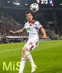 10.04.2026, Fussball 1. Bundesliga 2025/2026, 29.Spieltag, FC Augsburg - TSG 1899 Hoffenheim, in der WWK-Arena Augsburg. Michael Gregoritsch (Augsburg) am Ball 