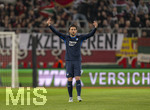 10.04.2026, Fussball 1. Bundesliga 2025/2026, 29.Spieltag, FC Augsburg - TSG 1899 Hoffenheim, in der WWK-Arena Augsburg. Leon Avdullahu (Hoffenheim) 