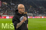 10.04.2026, Fussball 1. Bundesliga 2025/2026, 29.Spieltag, FC Augsburg - TSG 1899 Hoffenheim, in der WWK-Arena Augsburg. Stadionsprecher Rolf Störmann