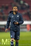 10.04.2026, Fussball 1. Bundesliga 2025/2026, 29.Spieltag, FC Augsburg - TSG 1899 Hoffenheim, in der WWK-Arena Augsburg. Kevin Akpoguma (TSG 1899 Hoffenheim) nach dem Spiel 