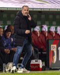 10.04.2026, Fussball 1. Bundesliga 2025/2026, 29.Spieltag, FC Augsburg - TSG 1899 Hoffenheim, in der WWK-Arena Augsburg. Trainer Manuel Baum (FC Augsburg) 